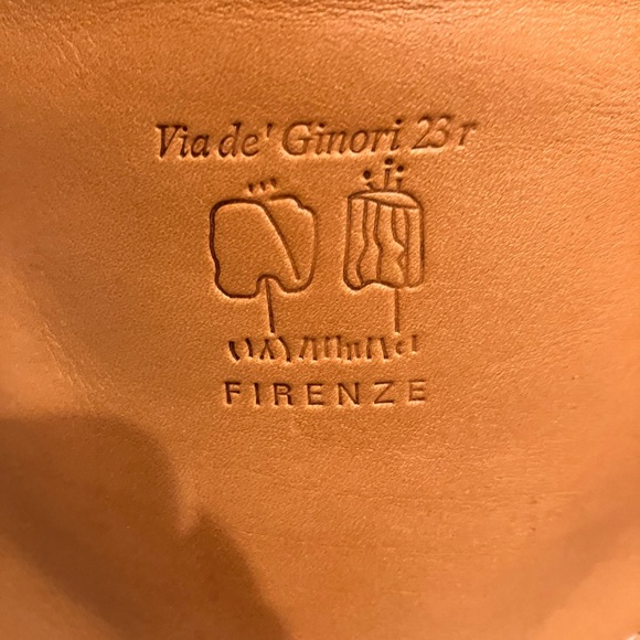 Leather tote briefcase - Picture 4 of 4